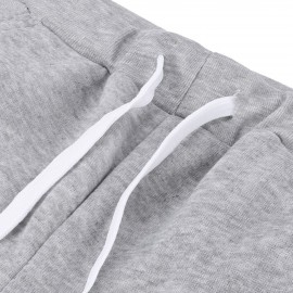 Spring Square Letter Printing Sweatershirt Crewneck + Elastic Waist Pants Suits 2PCS Tracksuit Sweatsuit(s-xl) 