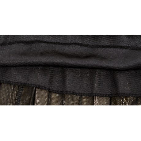 Women's Slim Empire Pleated Solid Color Beach Long Skirts(S-XXL)