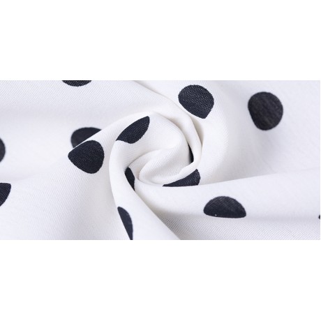 Women's Bohemia Polka Dots Chiffon Flutter Beach Long Skirts(S-XXL)