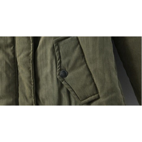 Women's Loose Casual Medium Coat Sherpa Hooded Cotton Coat With Pockets(S-XXL)