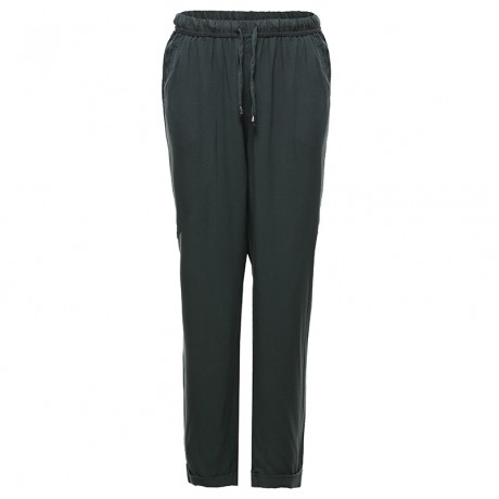 Women's Casual Cotton High Waist Stretchy Pants Solid Slim Long Pants With Pockets(S-XXL)