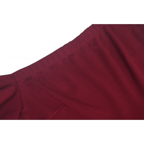 Women's Sexy Off Shoulder Short Sleeve Dress A-Line Solid Dovetail Vestidos Dress(S-XXL)