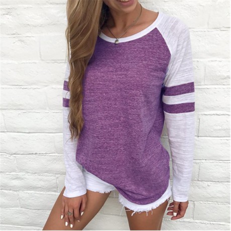 Women's Casual Long Sleeve Loose Tunic Button Blouses Shirt Tops