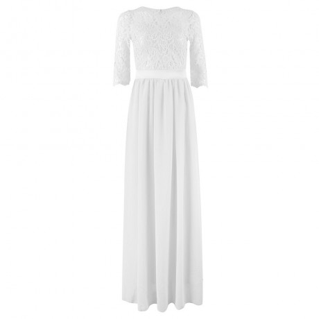 Women Summer Dresses,Chiffon Lace Long Dresses,2018 New