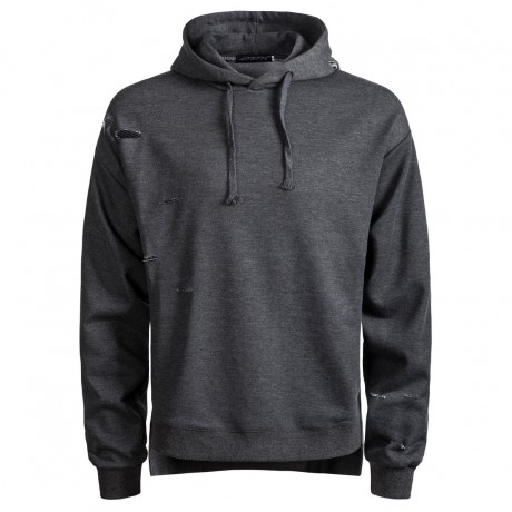 Men's Solide Color Jogging Sweater Suit Full Tracksuit Hole Sports Suit Hoodies Joggers Sets