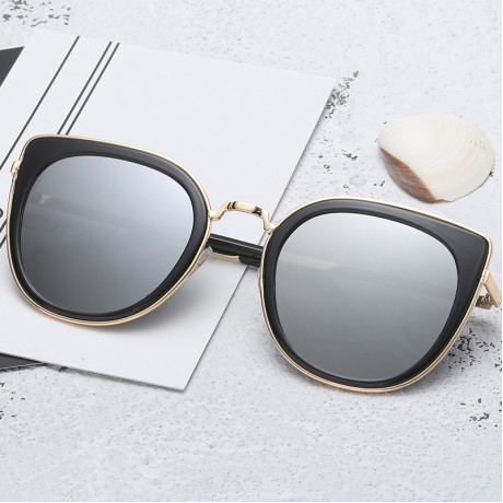New Release Metal Frame Round Circle Mirrored Sunglasses Men Women Glasses