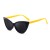 Black with yellow