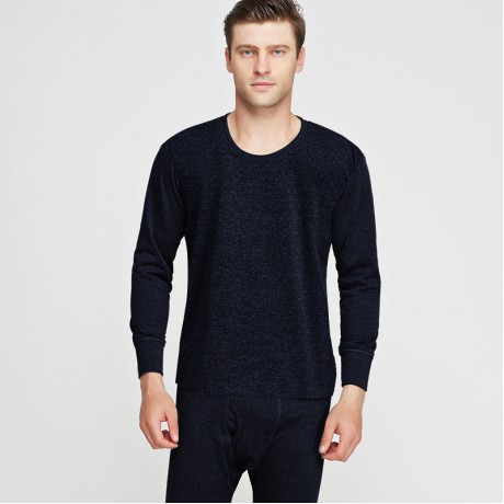 Men's Fashion Ultra Soft Thermal Underwear Long Sleeves Set 