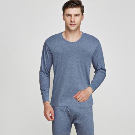 Men's Fashion Ultra Soft Thermal Underwear Long Sleeves Set 