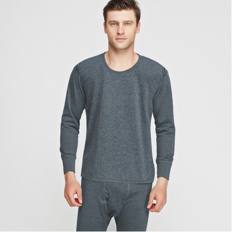 Men's Fashion Ultra Soft Thermal Underwear Long Sleeves Set 