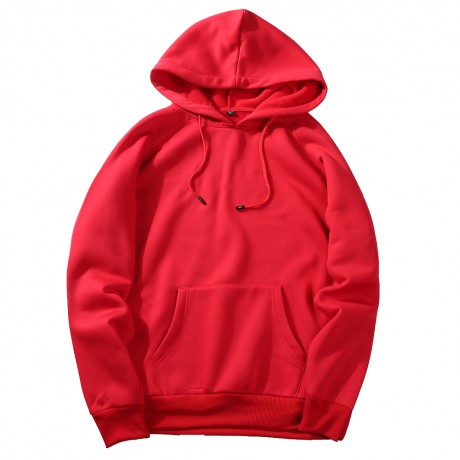  Hooded Shirts for Men Long Sleeved Solid Color Men's Hoodies Sweatshirt with Pocket
