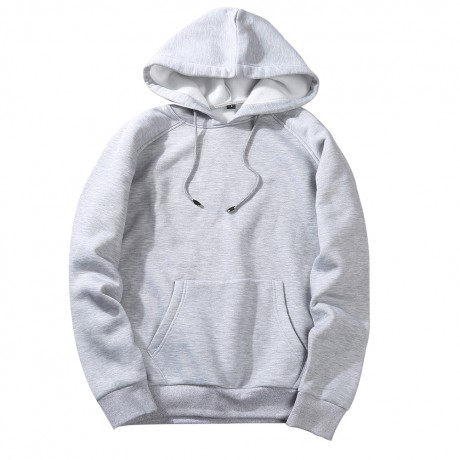  Hooded Shirts for Men Long Sleeved Solid Color Men's Hoodies Sweatshirt with Pocket