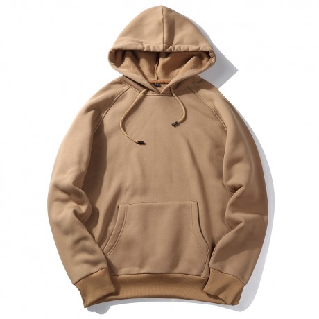  Hooded Shirts for Men Long Sleeved Solid Color Men's Hoodies Sweatshirt with Pocket