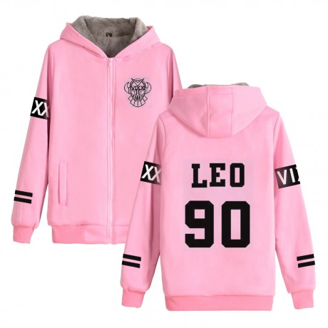 Women's Winter Thicken Jacket Zipper Hoodie Sweatshirt Jacket