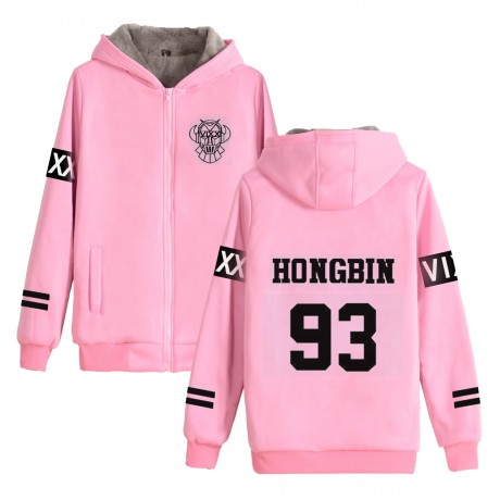 Women's Winter Thicken Jacket Zipper Hoodie Sweatshirt Jacket