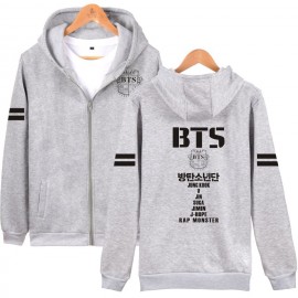 Casual Hoodie Jacket Winter Warm Thick Zipper Sweater Jacket Outwear Coat