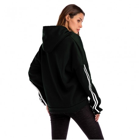  Women Casual Long Sleeve Sweater Round Neck Sweater Hoodie Pullover Sweater