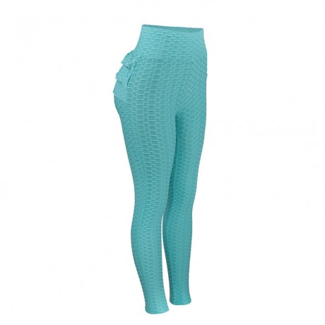  Womens Fitness Pants Elastic Slim Leggings Yoga Sports Running Workout Trousers Leggings with Flowers