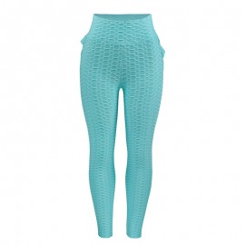  Womens Fitness Pants Elastic Slim Leggings Yoga Sports Running Workout Trousers Leggings with Flowers