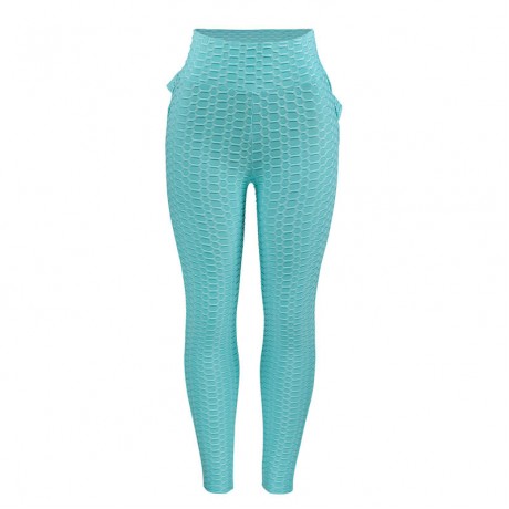  Womens Fitness Pants Elastic Slim Leggings Yoga Sports Running Workout Trousers Leggings with Flowers