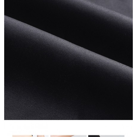 Women's Leather Pants Slim Fit Leggings PU High Waist Elastic Pant Pencil Pants 