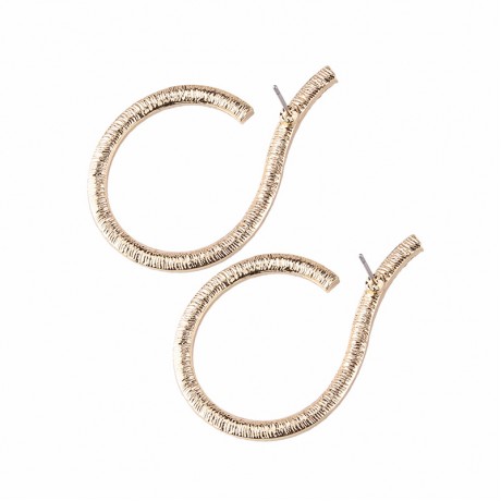 Women Girls Ladies Circles Round Spiral Alloy Crystal Stud Earrings Stud Dangle Drop Earrings