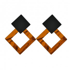 Dangle Earrings Long Earrings Drop Fashion Geometric Square Acid Earrings for Women
