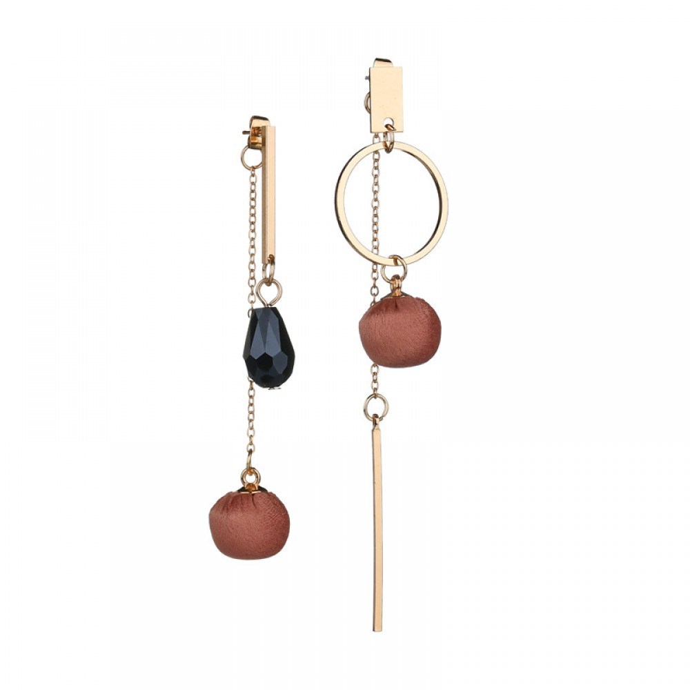  Fashion Long Fringe Dangle Earrings Tassels Asymmetrical Earrings for Women 