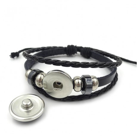 Unicorn Time Gemstone Handmade Leather Bracelet Vacation Gift For Women