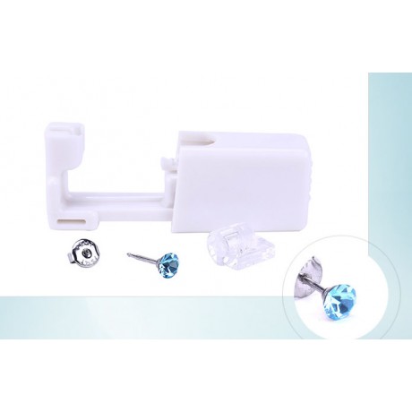 New Personal Disposable Painless Ear Piercer With Earring