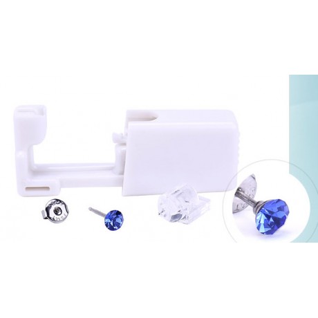 New Personal Disposable Painless Ear Piercer With Earring