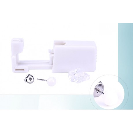 New Personal Disposable Painless Ear Piercer With Earring