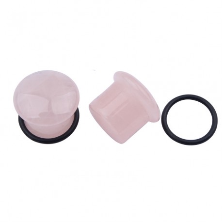 Fashion Natural Stone Multiple Sizes Available Plugs Earrings for Men And Women(4-16mm)