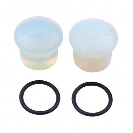 Fashion Natural Stone Multiple Sizes Available Plugs Earrings for Men And Women(4-16mm)