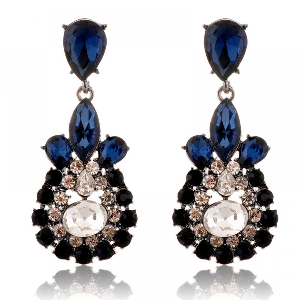Earrings crystal Diamonds Ethnic Style Diamond Dangle Earrings for Women Girls