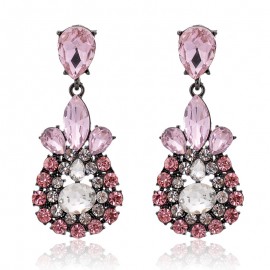 Earrings crystal Diamonds Ethnic Style Diamond Dangle Earrings for Women Girls 