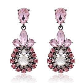 Earrings crystal Diamonds Ethnic Style Diamond Dangle Earrings for Women Girls 