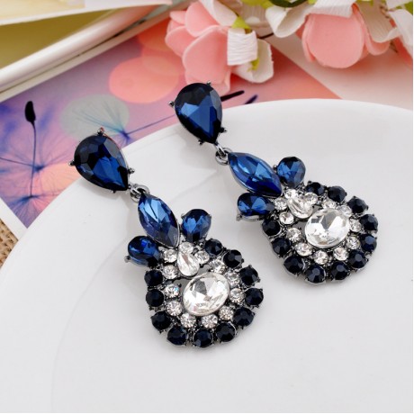 Earrings crystal Diamonds Ethnic Style Diamond Dangle Earrings for Women Girls
