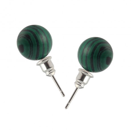 Natural Stone Stud Earrings Crystal Jewelry Earrings for Women