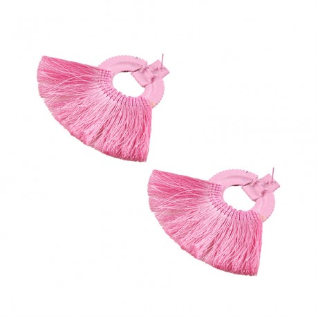 Fashion Tassel Earrings Stud Sector Statement Earrings For Girls