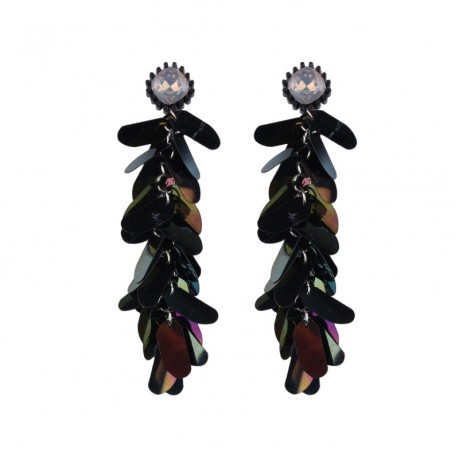 Hot Diamond Sequin Long Earring Fashion Long Earrings For Women And Girls
