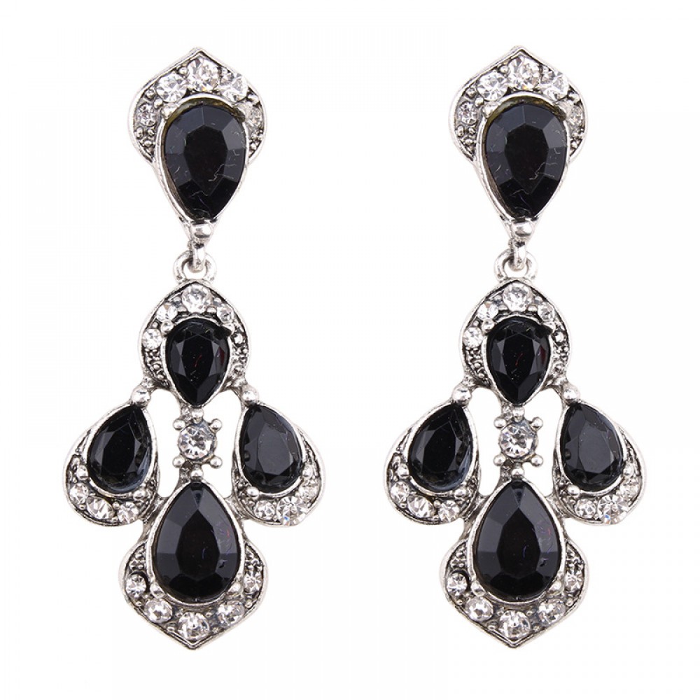 Crystal Unique Design Dangle Crystal Earrings Jewelry for Women