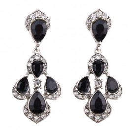 Crystal Unique Design Dangle Crystal Earrings Jewelry for Women