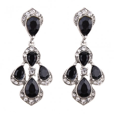 Crystal Unique Design Dangle Crystal Earrings Jewelry for Women