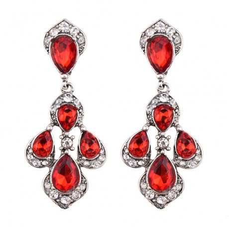 Crystal Unique Design Dangle Crystal Earrings Jewelry for Women