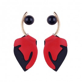Leather Dangle Drop Earrings Fashion Jewelry for Women  