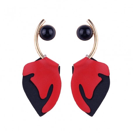 Leather Dangle Drop Earrings Fashion Jewelry for Women 