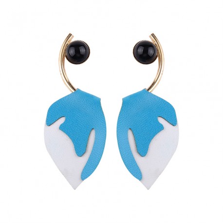 Leather Dangle Drop Earrings Fashion Jewelry for Women 