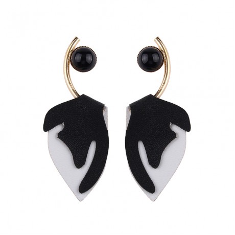 Leather Dangle Drop Earrings Fashion Jewelry for Women 