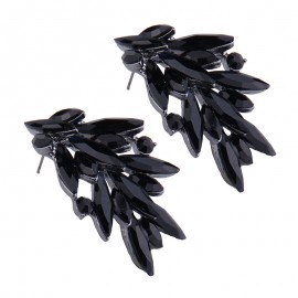 Fashion Jewelry Vintage Exaggeration Crystal Earrings Studs Dangle Earrings Women and Girls 